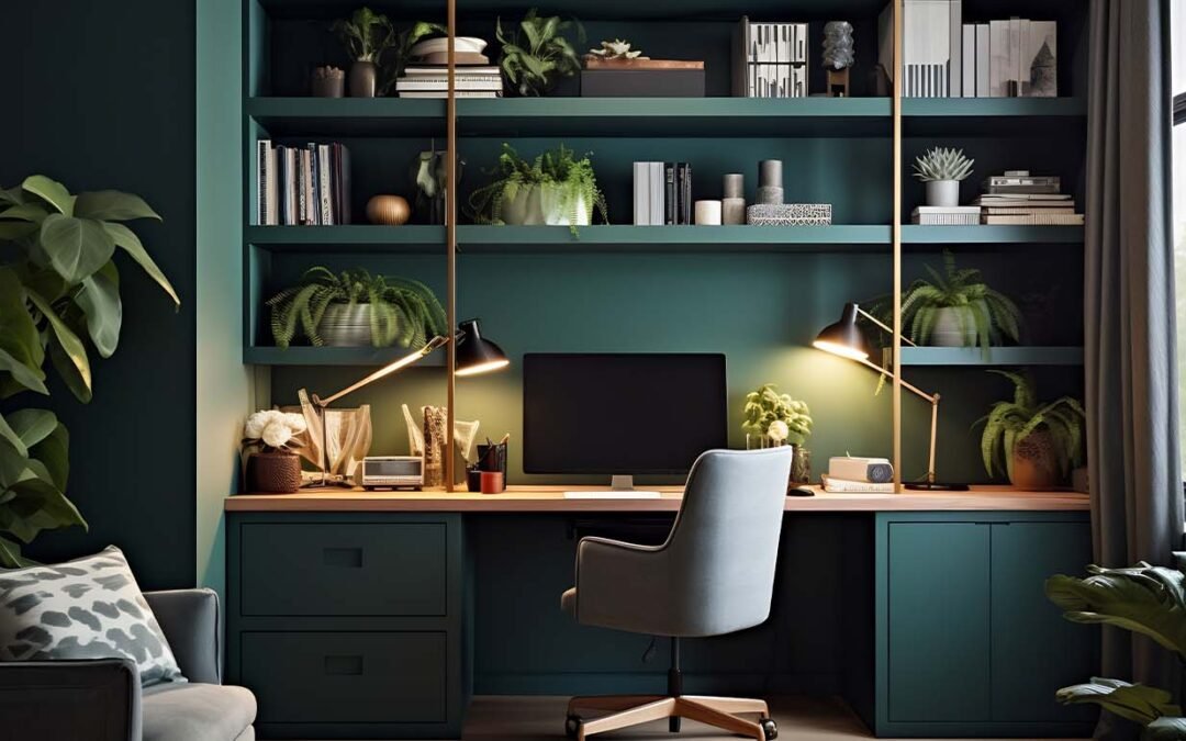 Éclairer Votre Espace de Travail : Une Palette de Couleurs Inspirantes pour une Décoration Optimale de votre bureau à domicile
